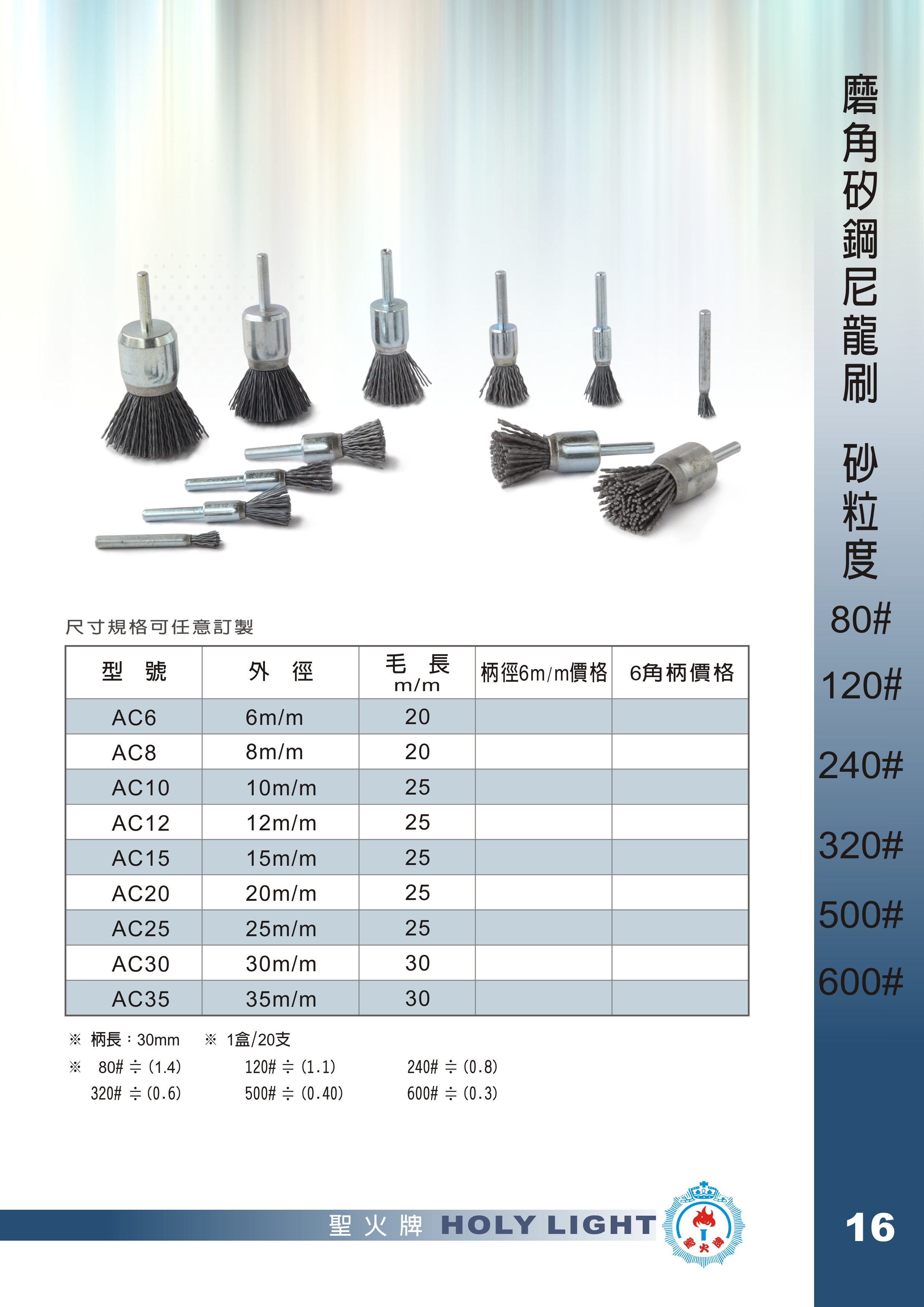 02-4.磨角矽鋼尼龍刷
