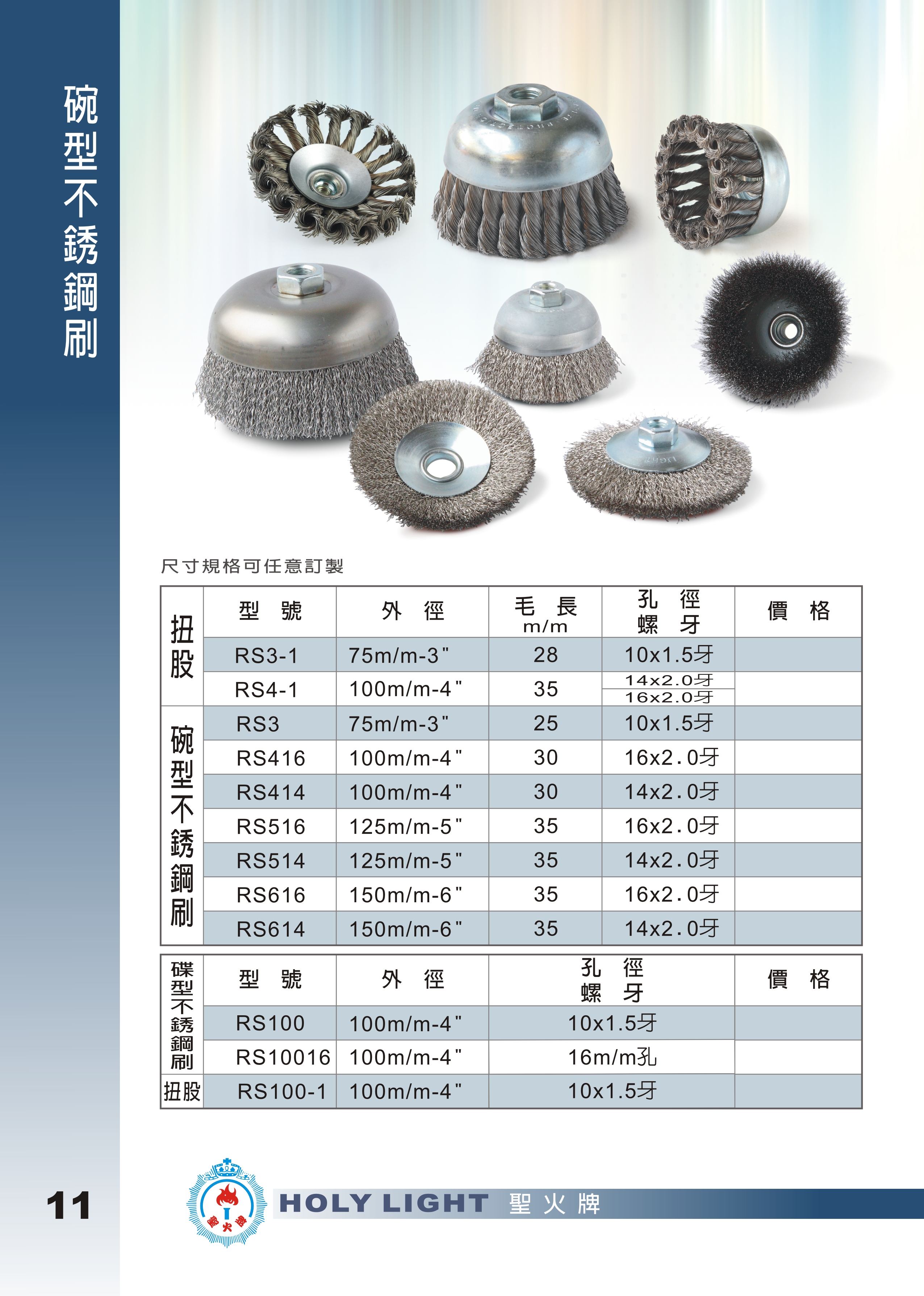 03-3.碗型不銹鋼刷