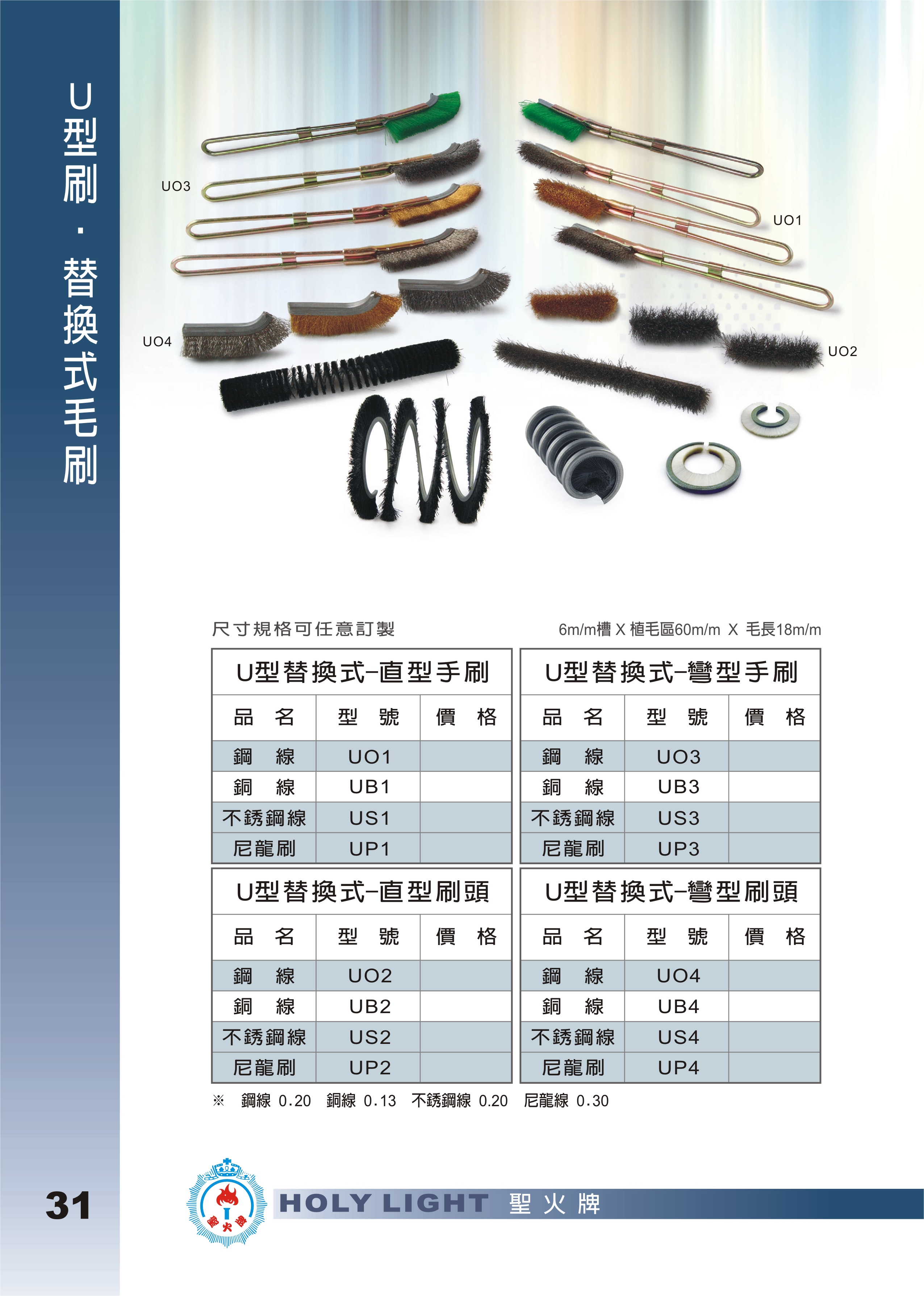 10-1.U型刷／可替換式毛刷